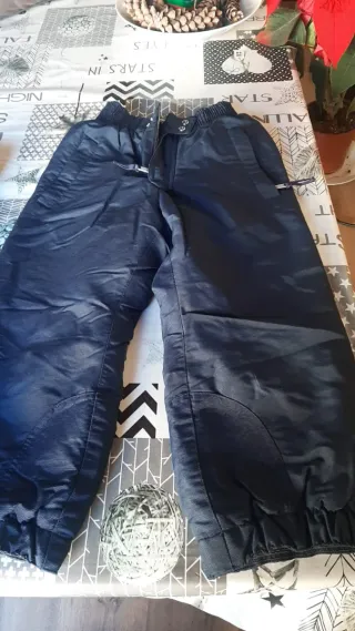 Pantalón de esquí para niño azul