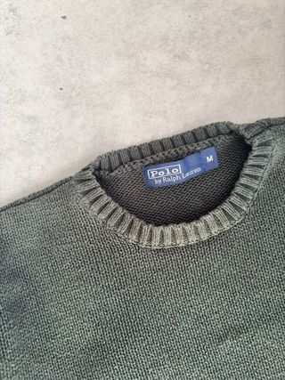 Jersey Ralph Lauren Verde Oscuro Algodon talla M