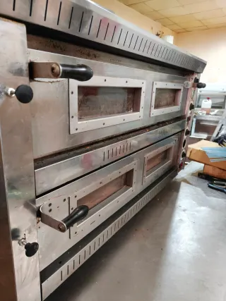 Horno de pizza doble