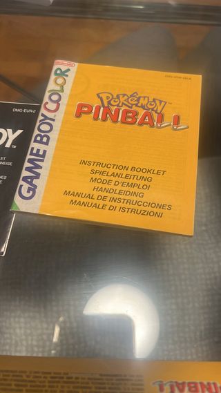 Pokemon Pinball Game Boy Color Nintendo