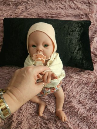 Muñeca Reborn Silicona Bebé Realista