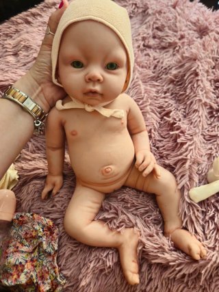 Muñeca Reborn Silicona Bebé Realista