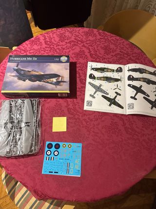 Maqueta Avión Hurricane Mk IIB 1/48