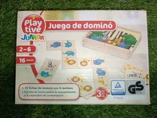 Juego de dominó de madera Playtive Junior