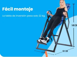 Tabla de inversión para dolor de espalda