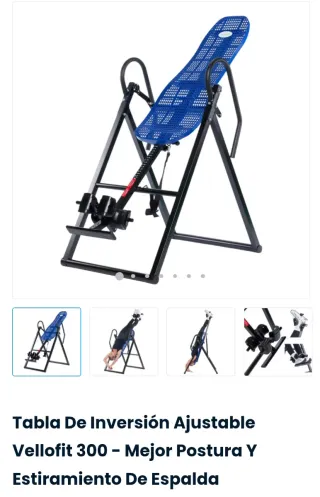 Tabla de inversión para dolor de espalda