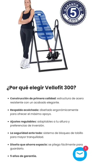 Tabla de inversión para dolor de espalda