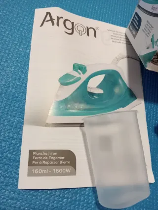 Plancha de vapor Argon 160ml-1600W