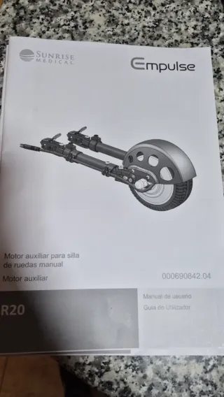 Motor auxiliar silla de ruedas