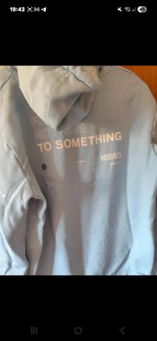 Sudadera Hoodrich Azul