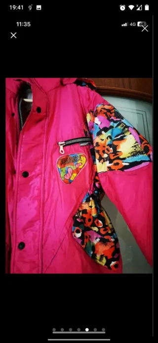 Traje de nieve unisex rosa