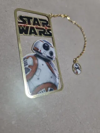 Marcapáginas Star Wars BB-8 Dorado
