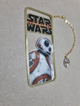 Marcapáginas Star Wars BB-8 Dorado