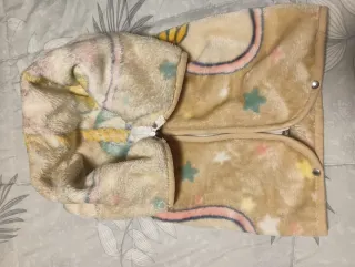 Manta saquito para bebé con ositos