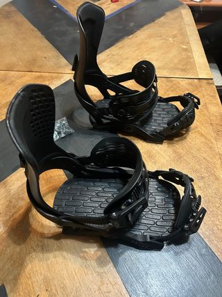 Fijaciones Snowboard NOW Drive Negras talla M