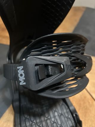 Fijaciones Snowboard NOW Drive Negras talla M