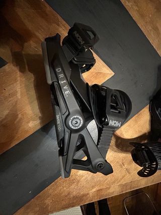 Fijaciones Snowboard NOW Drive Negras talla M