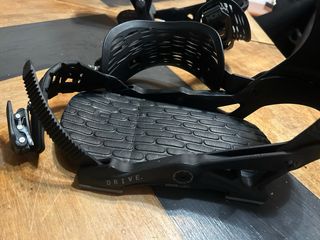 Fijaciones Snowboard NOW Drive Negras talla M