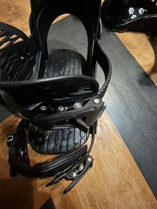 Fijaciones Snowboard NOW Drive Negras talla M