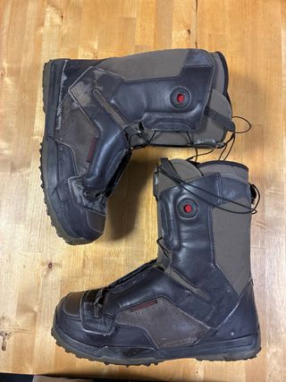 Botas de Snowboard SALOMON Negro/Verde Oliva