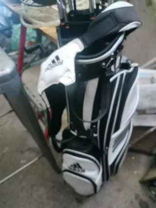 Bolsa de golf Adidas con 8 palos para zurdos
