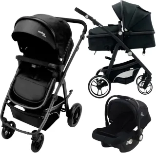 Lote Bebé: Carrito, Bañera, Extractor y Almohada