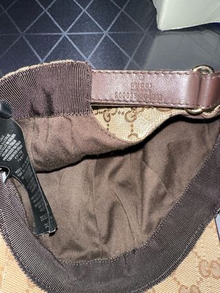 Gorra Gucci Beige/Marrón original