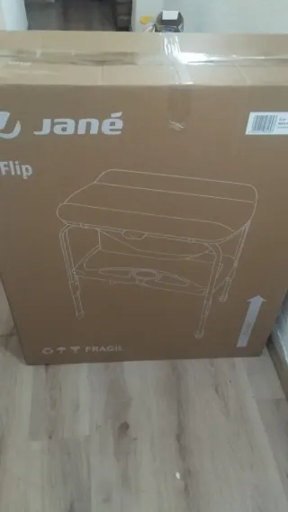 Bañera y cambiador Jane Flip gris