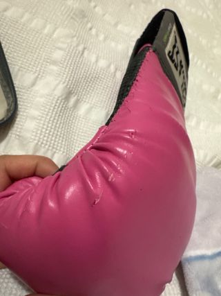 Guantes de boxeo Everlast rosas 8 oz