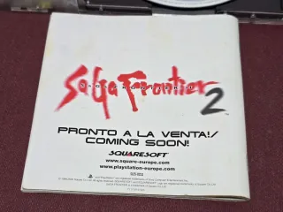 PS1 EHRGEIZ. PAL 🇪🇸 Completo