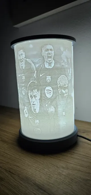 Lámpara Litofanía Personalizada