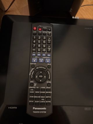 Home Cinema Panasonic Negro/Plateado