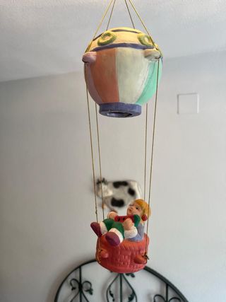 Globo Aerostático Vintage Colores Niño