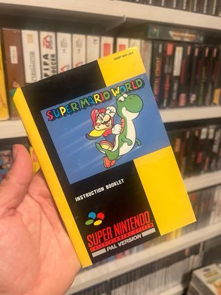 Super Mario World - Caja SNES