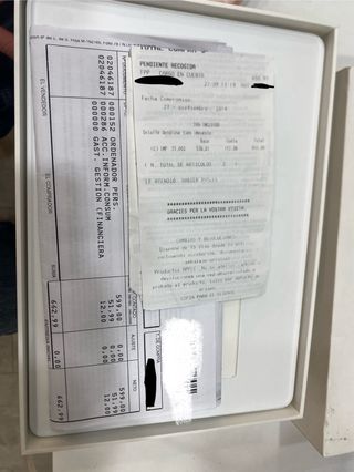 iPad Air 1 16 GB A1475 - Scatola, fattura, custodia