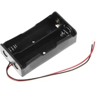 6 Portapilas con Cable Pelado