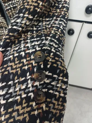 Abrigo Trucco pata de gallo