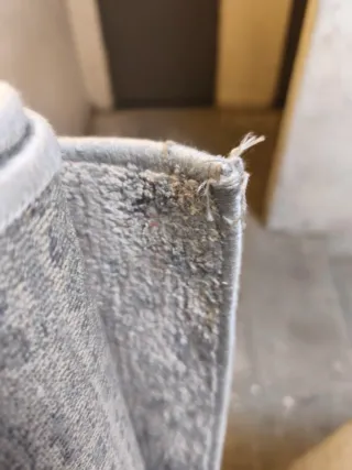 Alfombra salón beige y gris