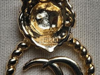 Orecchini Gucci bigiotteria dorati