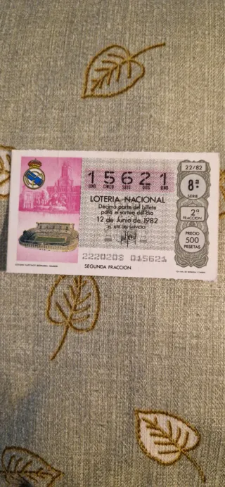 Lote 3 Décimos Lotería Nacional 1982