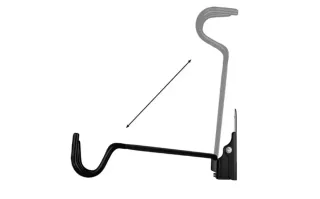 Soporte Bicicleta Pared Negro. Hay dos disponibles