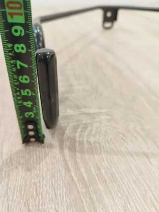 Soporte Bicicleta Pared Negro. Hay dos disponibles