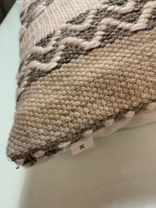 2 Cojines Decorativos Diseño Geométrico