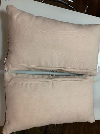 2 Cojines Decorativos Diseño Geométrico