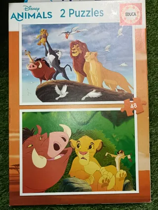 Puzzle 2 en 1 Educa Disney Rey León