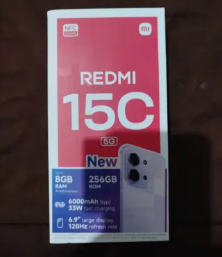 Xiaomi Redmi 15C 8GB RAM 256GB Negro