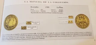 Réplica 8 Escudos Carlos IV 1789