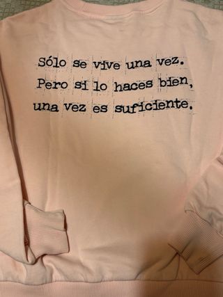 Sudadera Anabel Lee Nueva York Talla XS