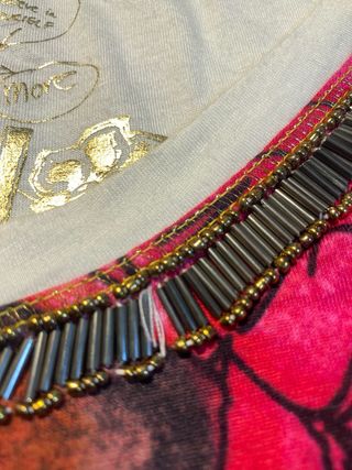 Camiseta Desigual Talla  S Estampado Mujer