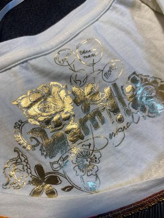 Camiseta Desigual Talla  S Estampado Mujer